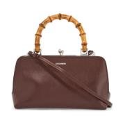 Jil Sander Bambu Mini Handväska med Goji Detaljer Brown, Dam