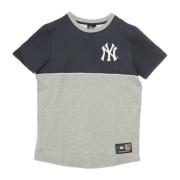 Majestic Filatures MLB Hawser Panel Raglan Tee i lagfärger Gray, Herr