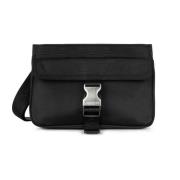 Lancaster Cross Body Bags Black, Herr