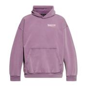 Balenciaga Sweatshirt med logotyp Purple, Herr