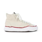 Mihara Yasuhiro Canvas Hi-Cut Sneaker Naturlig Beige, Dam