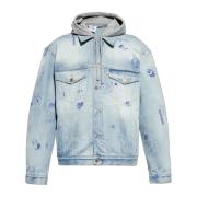 Vetements Jeansjacka Blue, Herr