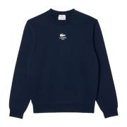 Lacoste Blå Tröja Kollektion Blue, Herr