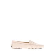 Tod's Stiliga Loafers för Män Beige, Dam