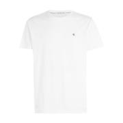 Calvin Klein Jeans Vit Monogram T-shirt Essentiell Modernitet White, H...