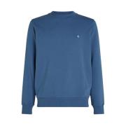 Calvin Klein Jeans Rundhalsad Sweatshirt Blue, Herr