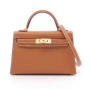 Hermès Vintage Pre-owned Laeder handvskor Brown, Dam