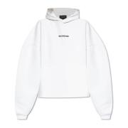 Balenciaga Sweatshirt med logotyp White, Dam