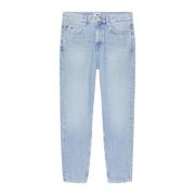 Tommy Jeans Klassiska Straight Fit Denim Jeans Blue, Herr