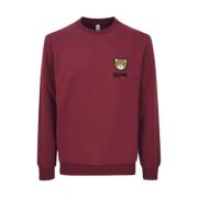 Moschino Crewneck Sweatshirt Red, Dam