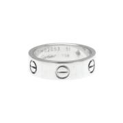 Cartier Vintage Pre-owned Silver ringar Gray, Dam