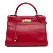 Hermès Vintage Pre-owned Laeder totevskor Red, Dam