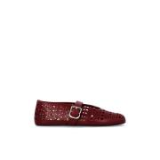 Alaïa Ballerinor Vienne Red, Dam