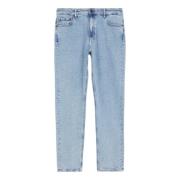 Calvin Klein Klassiska Straight Fit Denim Jeans Blue, Herr