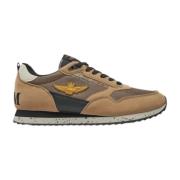 Aeronautica Militare Låga Sneakers Beige, Herr