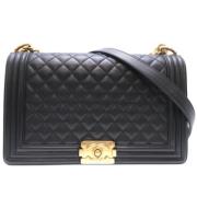 Chanel Vintage Pre-owned Laeder chanel-vskor Black, Dam