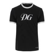 Dolce & Gabbana Svarta T-shirts och Polos Black, Herr