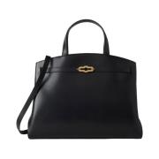 Mulberry Svart Pimlico Tote med Bältesdetaljer Black, Dam