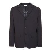 Aspesi Marinblå Nylon Stretch Blazer Blue, Herr