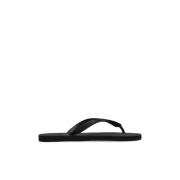 Vetements Flip-flops med logotyp Black, Herr