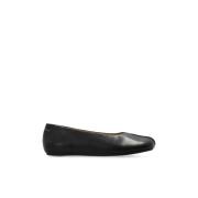 MM6 Maison Margiela Ballerinas i läder Black, Dam