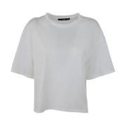 Liviana Conti Klassisk Vit T-Shirt White, Dam