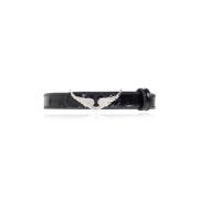 Zadig & Voltaire Läderarmband Black, Dam