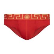 Versace Briefs med logotyp Red, Herr