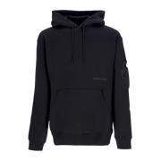 Jordan Svart Engineered Fleece Hoodie Långärmad Black, Herr