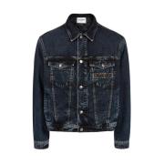 Iceberg Jeansjacka med vintage behandling Blue, Herr