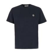 Stone Island Casual bomulls-T-shirt Blue, Herr