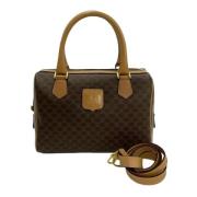 Celine Vintage Pre-owned Canvas celine-vskor Brown, Dam