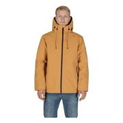 Aquascutum Aktiv Mid Parka med dragkedja Beige, Herr