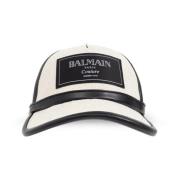 Balmain Keps med logo Beige, Dam