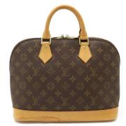 Louis Vuitton Vintage Pre-owned Canvas handvskor Brown, Dam