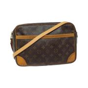 Louis Vuitton Vintage Pre-owned Canvas louis-vuitton-vskor Brown, Dam