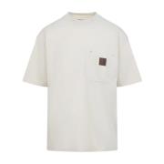 Carhartt Wip Fick T-shirt i Naturlig Beige, Herr