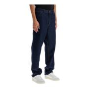 Carhartt Wip Verktygsarbetsbyxor Jeans Blue, Herr