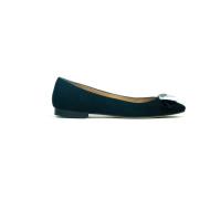 Prosperine Paljett Ballerina Skor Black, Dam