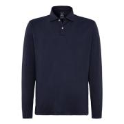 Boggi Milano Polo Shirt i en bomullsblandning i högpresterande jersey,...