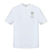 Casablanca T-shirt med logotyp White, Herr