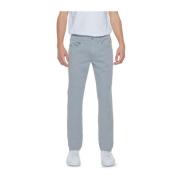 Jeckerson Slim Fit Bomullsblandning Byxor Gray, Herr