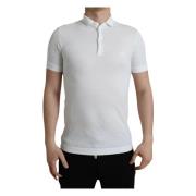 Dolce & Gabbana Polo Shirts White, Herr