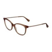 Max Mara Brun Butterfly Acetat Optiska Ramar Brown, Dam