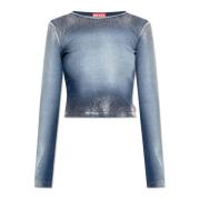 Diesel Top T-Banes-Nc-Q1 Blue, Dam