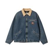 Carhartt Wip Denimjacka Detroit-stil 100% bomull Blue, Dam