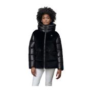 Blauer Velvet Rhoda Puffer Jacket Black, Dam