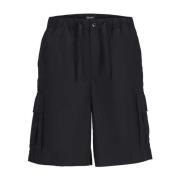 Jack & Jones Bomull Bermuda Shorts Kollektion Black, Herr