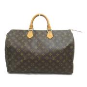 Louis Vuitton Vintage Pre-owned Canvas handvskor Brown, Dam