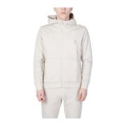 U.s. Polo Assn. Mysig Hoodie Tröja för Män Beige, Herr